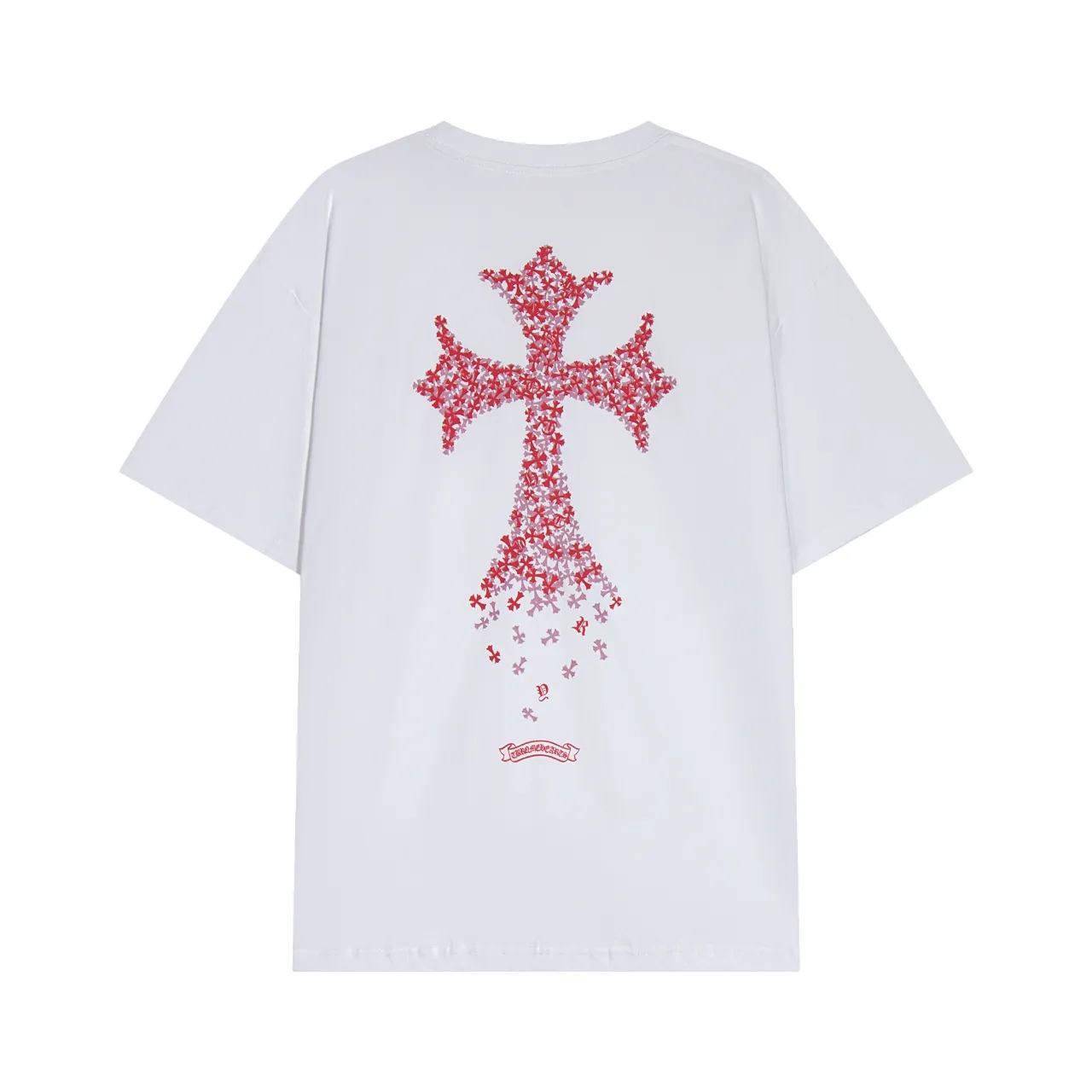 P150 Chrome Hearts Chrome Hearts Gradient Cross Size: SMLXL Color: Black White